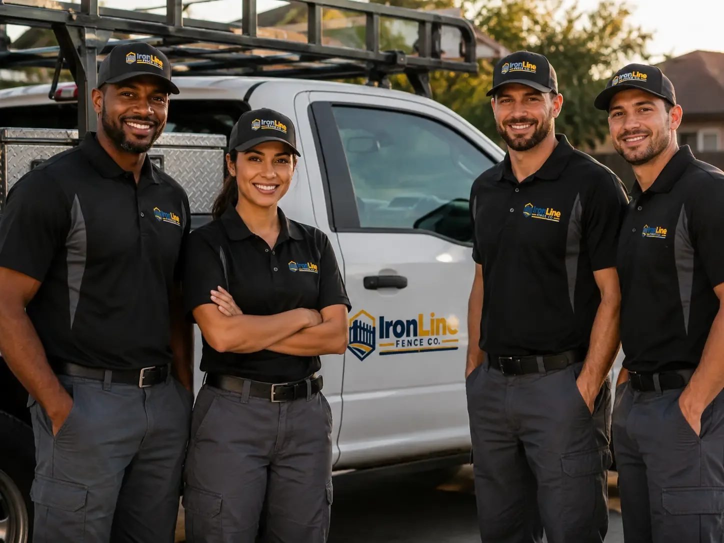 Metal Fence Installation company in Hamshire, TX